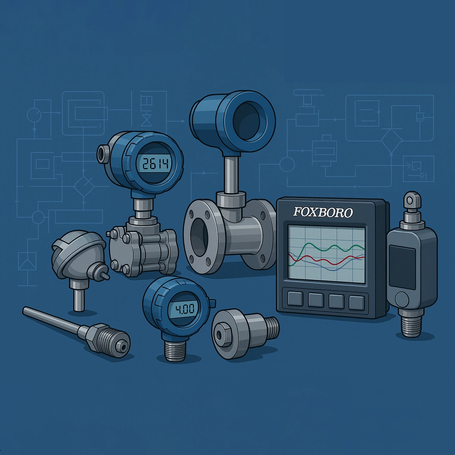 Foxboro pressure transmitter